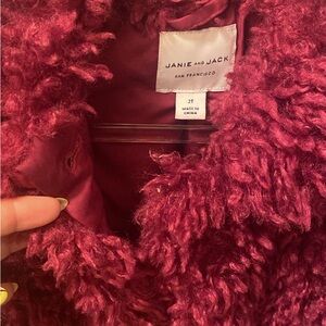 Janie and Jack coat in size 2t